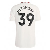 Dres Manchester United Scott McTominay #39 Rezervni 2023-24 Kratak Rukav